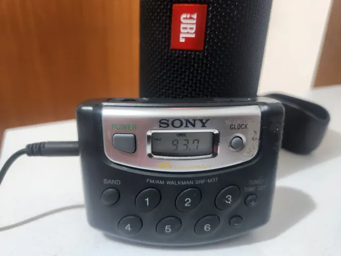 Sony Walkman SRF-M37 Rádio AM/FM Digital Original