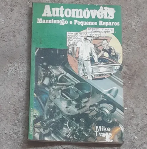 automoveis - manutenção e pequenos reparos - livro