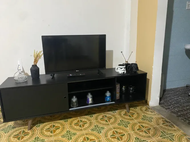 Rack mesa sala para tv mesinha