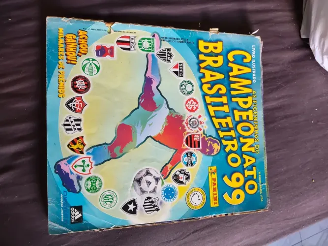 Álbum completo campeonato brasileiro 99