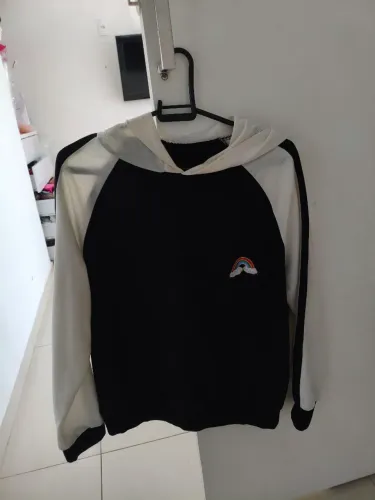 Casaco blusa de frio arco íris