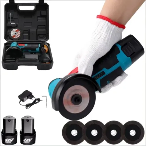 Esmerilhadeira/Lixadeira Angular Recarregável 12V - R$ 85,00