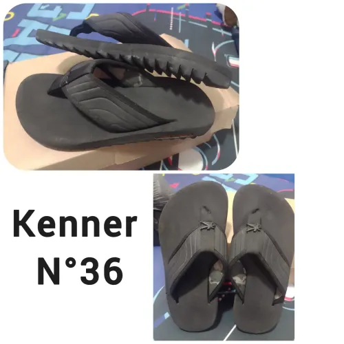 Chinelo e sapato 