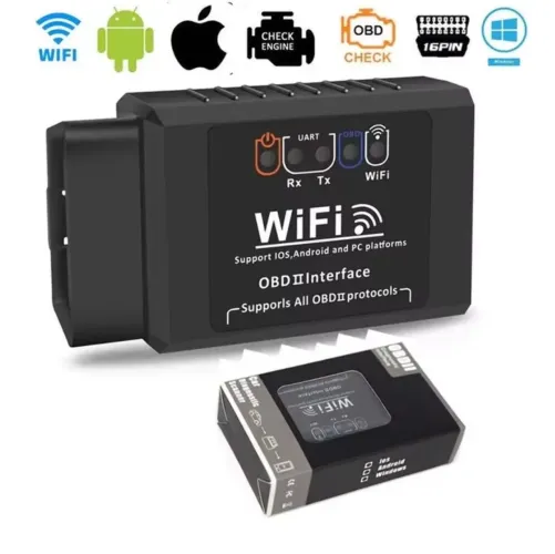 Leitor de erros para carros via wifi(lOs, Android e PC)