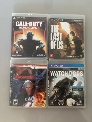 Jogos ps3 originais combo 80