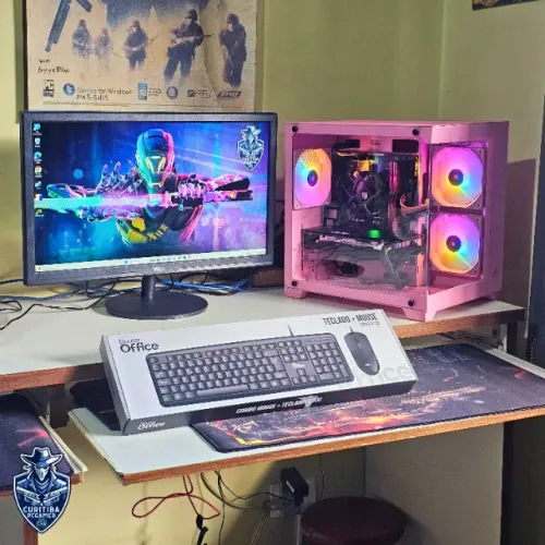 Computador Gamer Completo Intel i5-9400F 16GB DDR4 NVMe GTX1060 6GB (PC31)