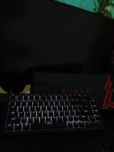 Teclado Mecânico Ajazz AK820 Completo na Caixa