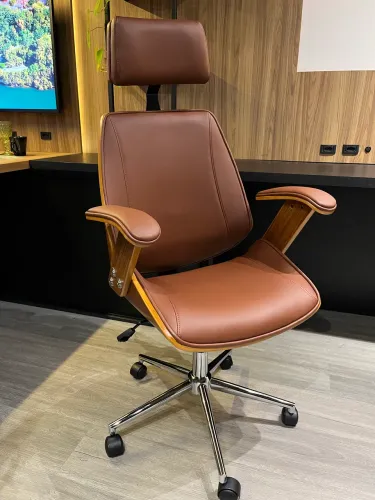 Cadeira de escritório (NOVA) Design e estilo - Para profissionais de alta performance