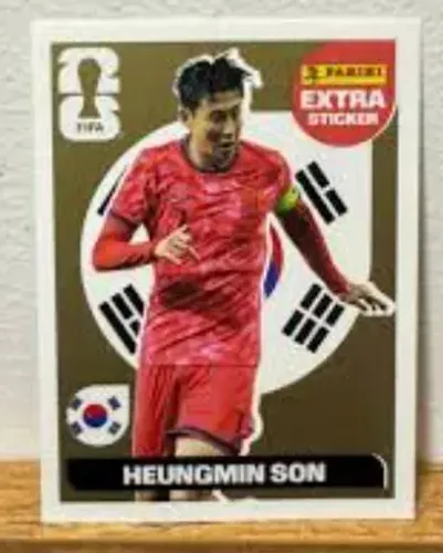 Figurinha Extra Legend Heungmin Son Gold Copa 2026 Original