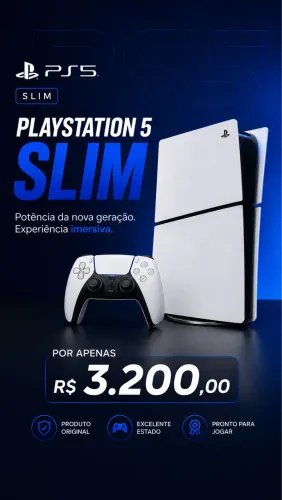 PlayStation 5 Slim + Controle