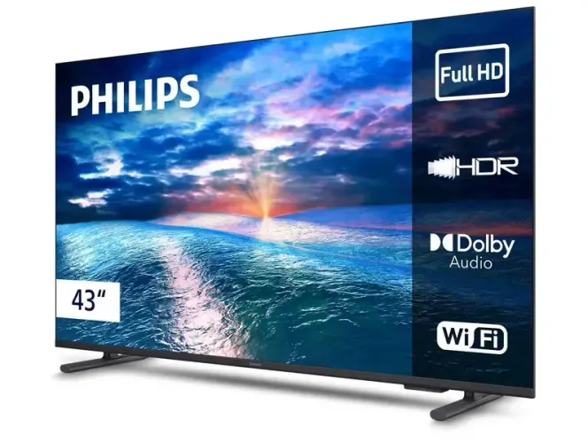 Smart TV 43" Philips Full HD DLED 6910 43PFG6910/78 Titan OS