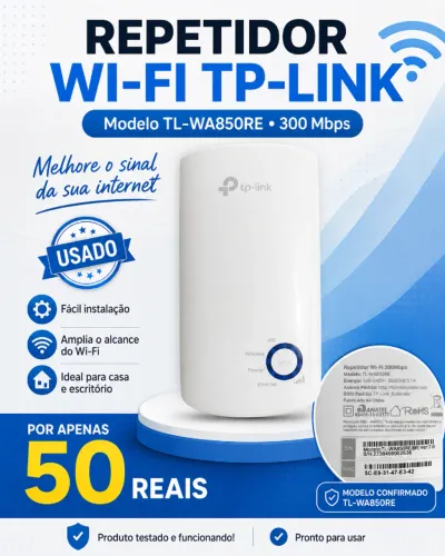 Repetidor Wi Fi TP- Link