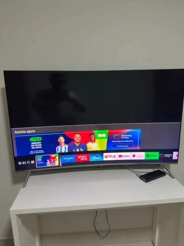 TV Samsung 55 Curva 4k Smart TV e Controle Original