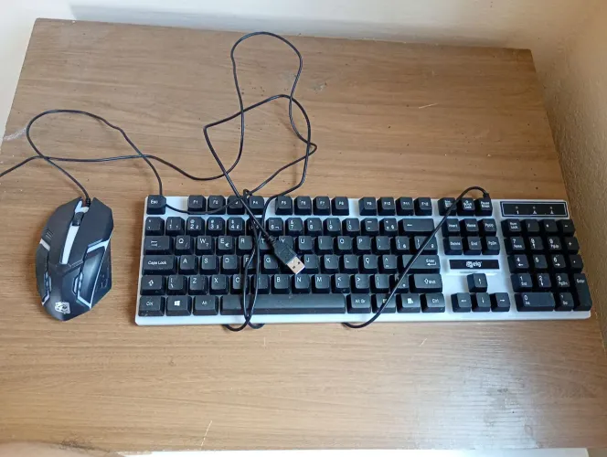 Teclado e mouser 