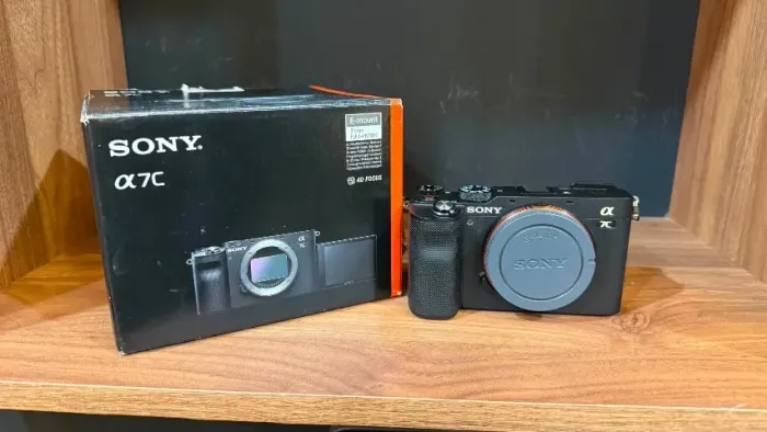 Camera sony a7c com 720 cliques