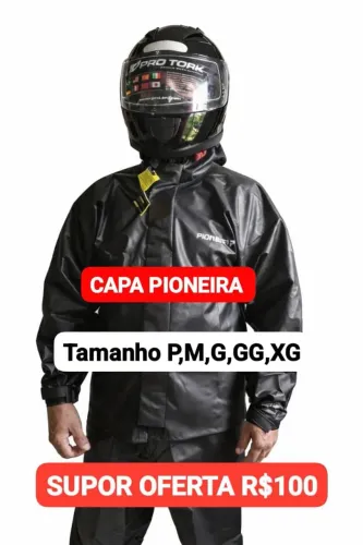 CAPA DE CHUVA PIONEIRA NA PROMOÇÃO!!