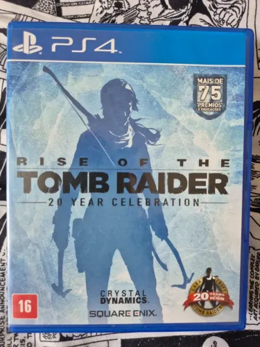 rise of tomb rider - jogo ps4 ps5