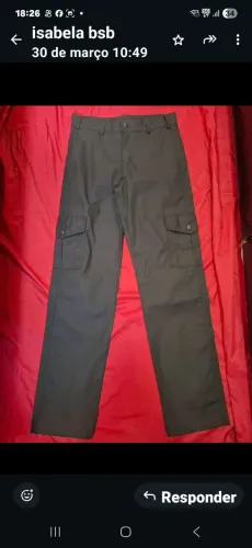 Vendo calça operacional rip stop em ótimo estado apartir de 30 reais