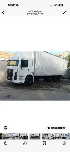 VW15.180 ano 2009 baú 9m