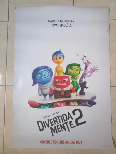Poster de cinema Divertidamente 2
