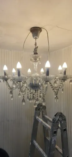 Lustre 8 braços, aceito cartão em até 12x ,entrega grátis