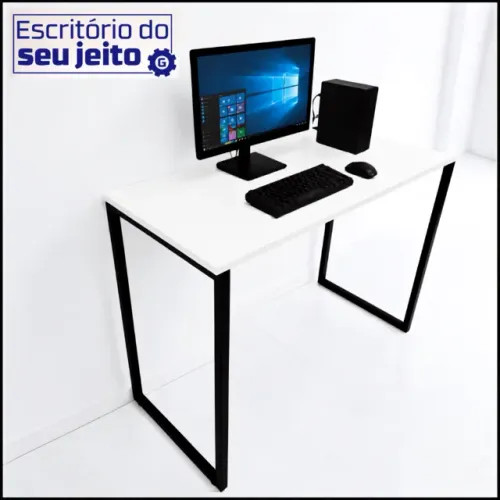 Mesa Gamer 1m NOVA Multiuso Industrial de Escritório para Notebook Computador Birô Office