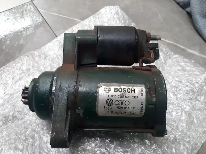 Motor de partida bosch para gol, voyage, Fox motores 1.0