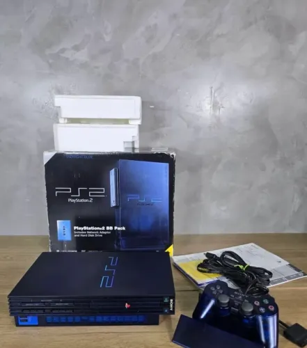 PS2 EDIÇÃO MIDNIGHT BLUE