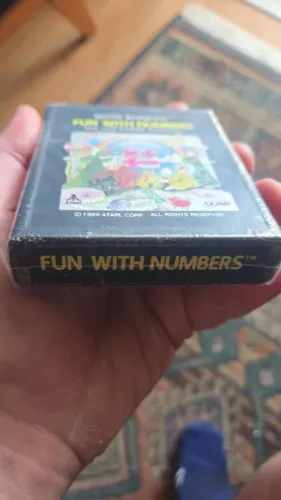 Jogo atari game program raridade fun With numbers impecável!!!