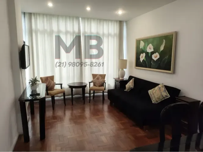 Apartamento Mobiliado de 3 Quartos para Aluguel em Copacabana