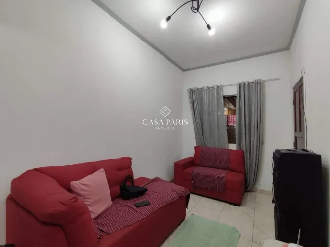 Casa Residencial à Venda no Maracanã | Praia Grande/SP com 2 Dorms (1 Suíte), Quintal