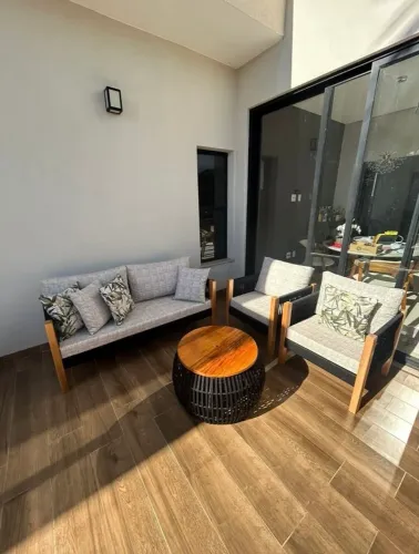 Conjunto de sofá alto padrão