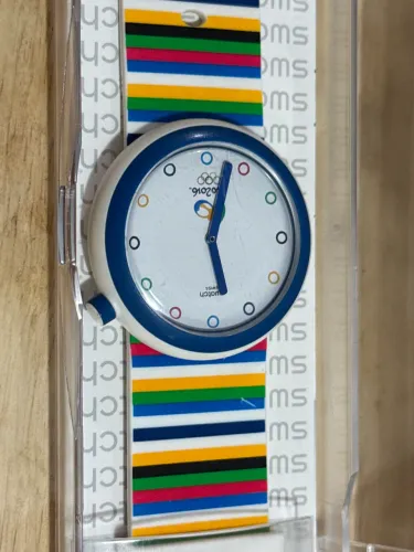 Relógio Swatch olimpíadas Rio 2016