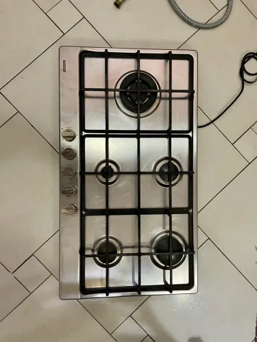 Fogão Cooktop Tramontina 5 bocas em Aço Inox - Penta Plus 5 