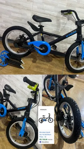 VENDO BICICLETA INFANTIL Btwin ARO 16