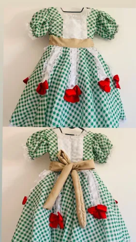 Vestido junino infantil