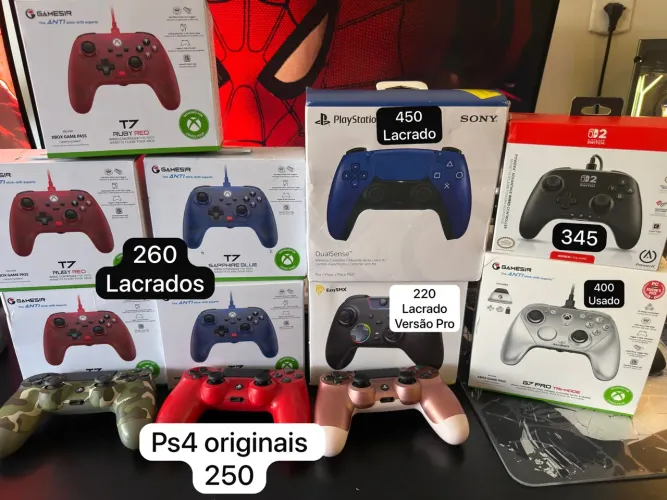 Controles ps4 ps5 Xbox