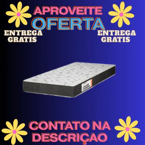 Colchão D20 Solteiro Confortex -Entrego Hoje Grátis Para Salvador-Pague Quando Receber