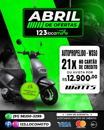 Scooter e Motos eletricas
