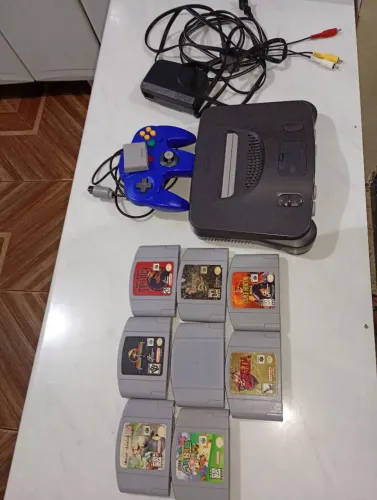 Nintendo 64 tudo original Com Mod RGB instalado Troco