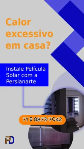 Persianarte Decorações | Persianas, Cortinas, Película Solar, Box de Vidro e Mais!