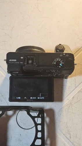 Câmera 4k Sony a6500