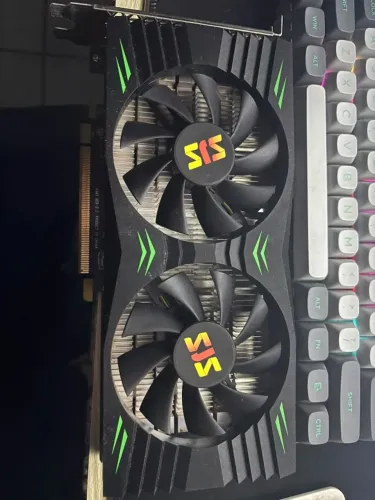 placa de video rx580 8gb preta