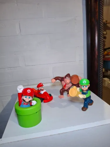 Bonecos Mario Mc Donalds-valor unitário