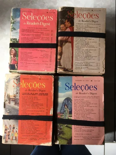 Vendo Coleção revista Seleções do Volume 1 em fevereiro de 1942 até dezembro de 1979.