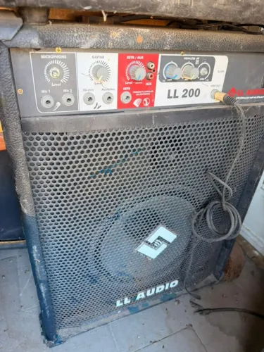 4 caixas de som amplificada multiuso LEIA