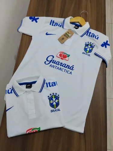 Polo Seleção Brasileira M ao GG - Somos Loja