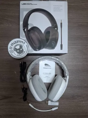 Headset Sem Fio Tri-mode Smailwolf L80 [Novo]