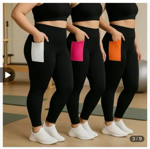 Calça legging G1 plus size