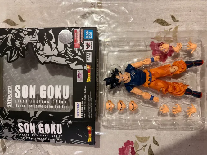 Goku presságio shf original bandai